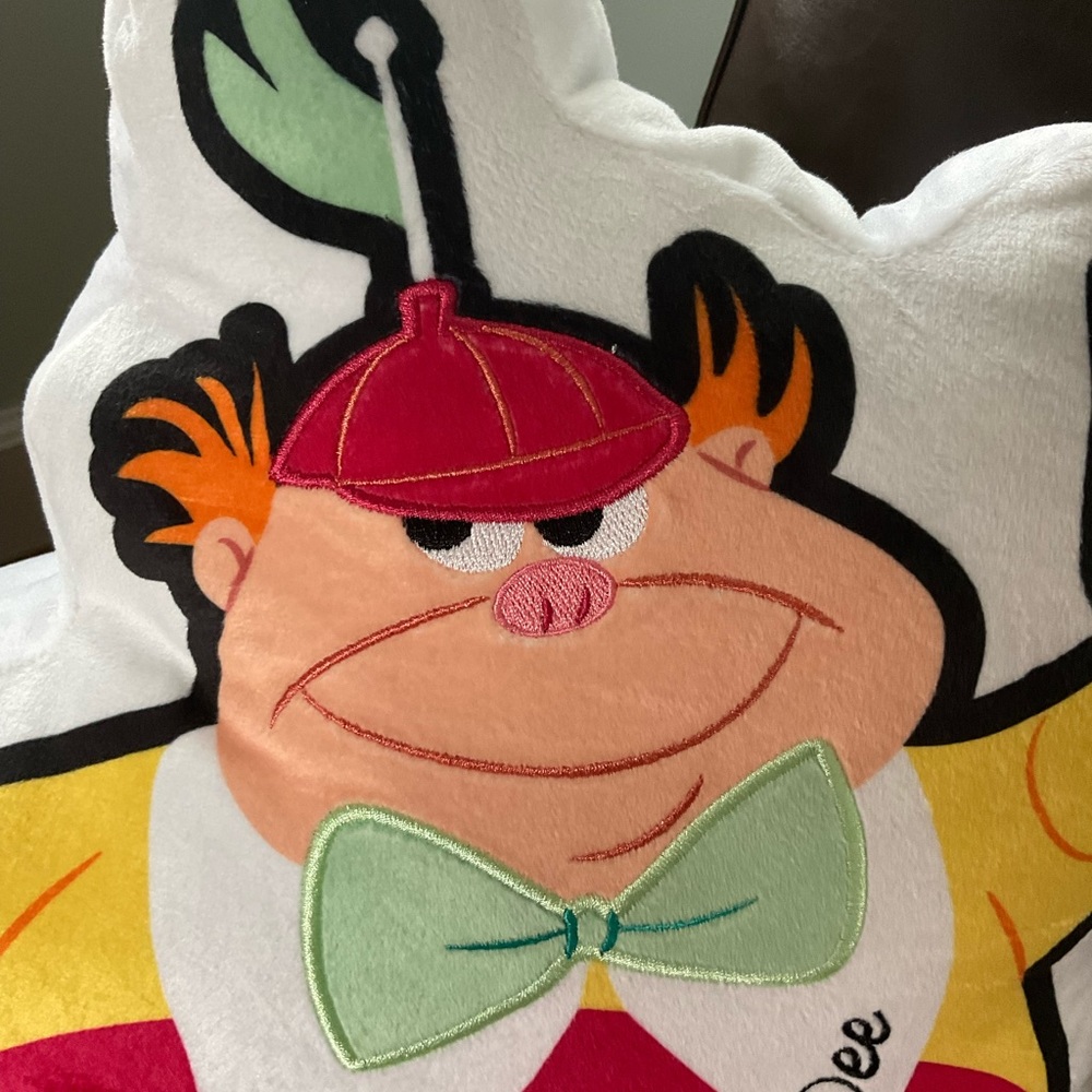 🧡Disney Tweedle Dee and Tweedle Dum Decorative Pillow - Picture 4 of 9
